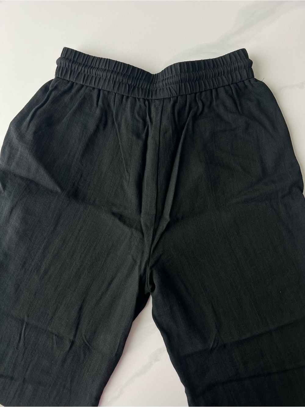 Halara Black Linen Pants